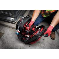 Sac &agrave; dos Packout, 15-3/4" lo x 11-4/5" la, Noir/Rouge, Balistique OSI Industrial Sales