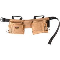 Constructor's Tool Belt, Leather, Tan OSI Industrial Sales