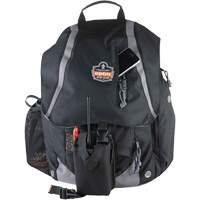 Arsenal&reg; 5143 Tool Backpack, 15" L x 8" W, Black, Polyester OSI Industrial Sales
