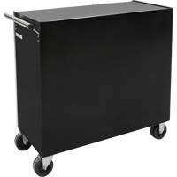 Industrial Tool Cart, 11 Drawers, 41" W x 18-3/4" D x 39-1/3" H, Black OSI Industrial Sales