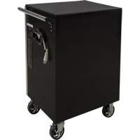 Heavy-Duty Tool Cart, 7 Drawers, 28" W x 22" D x 42-3/8" H, Black OSI Industrial Sales