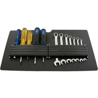 Panneau porte-outils de petite taille pour coffre &agrave; outils mobile OSI Industrial Sales