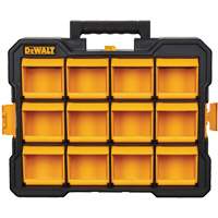 Organisateur Flip-Bin, 3-7/8" la x 17-3/4" p x 13-7/8" h, Noir/Jaune OSI Industrial Sales