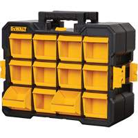 Organisateur Flip-Bin, 3-7/8" la x 17-3/4" p x 13-7/8" h, Noir/Jaune OSI Industrial Sales