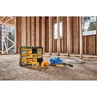 Organisateur Flip-Bin, 3-7/8" la x 17-3/4" p x 13-7/8" h, Noir/Jaune OSI Industrial Sales