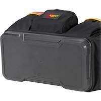 Molded Base Open-Top Tool Box, Ballistic Polyester, 17 Pockets, Black/Blue OSI Industrial Sales