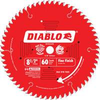 Contractor Saw Blades - Fine Finishing Saw Blades, 8-1/2", 60 Teeth, Wood Use OSI Industrial Sales