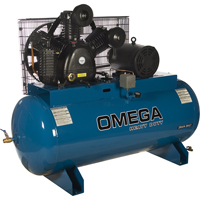 Industrial Series Air Compressors - Horizontal Compressors - Two Stage, 100 Gal. (120 US Gal) OSI Industrial Sales