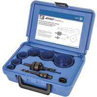 Premium Electrician's Holesaw Kit, 8 Pieces OSI Industrial Sales