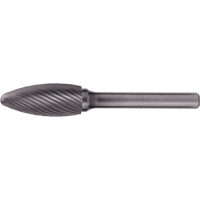 Solid Carbide Burrs - Flame Shaped, 1/8" Dia., 1/8" Shank OSI Industrial Sales
