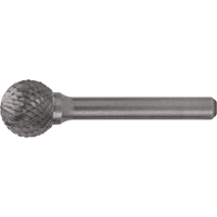 Solid Carbide Burrs - Ball Shape, 1/8" Dia., 1/8" Shank OSI Industrial Sales