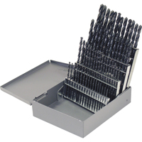 Jeux de forets, 60 morceaux, Acier rapide OSI Industrial Sales