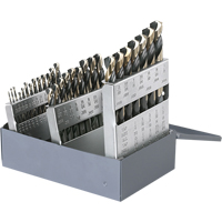Jeux de forets, 60 morceaux, Acier rapide OSI Industrial Sales