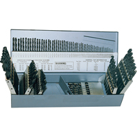 Jeux de forets, 115 morceaux, Acier rapide OSI Industrial Sales