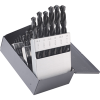 Jeux de forets, 25 morceaux, Acier rapide OSI Industrial Sales
