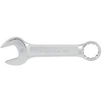 Fully Polished Stubby Combination Wrench, 12 Point, 10 mm, Chrome Finish OSI Industrial Sales