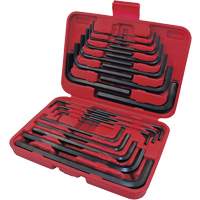 JHK-25SM Hex Key Set, 25 Pcs., Metric & Imperial OSI Industrial Sales