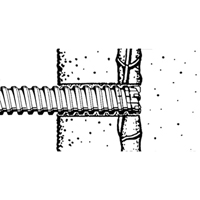 Rotary Rebar Cutters, 3/8", SDS-Plus Shank, Carbide OSI Industrial Sales