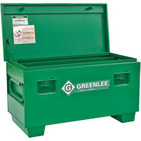 Coffre de chantier, 42" x 20" x 20", Acier, Vert OSI Industrial Sales