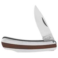 Pocket Knife with Drop Point Blade, 2-1/4" Blade, Stainless Steel Blade, Stainless Steel Handle OSI Industrial Sales