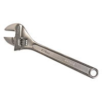 Adjustable Wrench, 15" L, 1-3/4" Max Width, Black OSI Industrial Sales