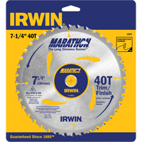 Contractor Saw Blades - Marathon&reg; Saw Blades, 7-1/4", 40 Teeth, Wood Use OSI Industrial Sales