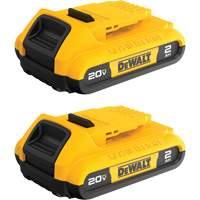 Max* Compact Batteries, Lithium-Ion, 20 V, 2 A OSI Industrial Sales