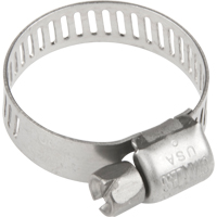 Hose Clamps - Stainless Steel Band & Screw, Min Dia. 0.316, Max Dia. 7/8" OSI Industrial Sales