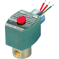 2-Way Direct Acting Solenoid Valves, 1/8" Pipe, 140 PSI OSI Industrial Sales