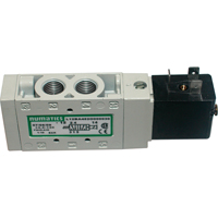 Pilot 5-Way 2-Position 4-Way Solenoid Valves, 1/8" Pipe, 150 PSI OSI Industrial Sales