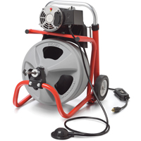K-400 Drain Cleaning Machine with C-31 IW Cable, Electric, 3/8" OSI Industrial Sales