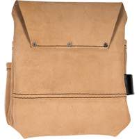 Half Carpenter Apron, Multiple Tool Holder, Leather, 4 Pockets OSI Industrial Sales
