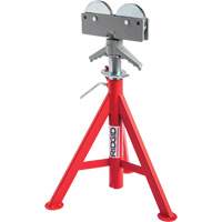 Support de tuyau pour rouleau baiss&eacute; no RJ-98, 59-104 cm R&eacute;glage de la hauteur, 12" Capacit&eacute; max. de tuyau, 1000 lb Capacit&eacute; de charge max. OSI Industrial Sales