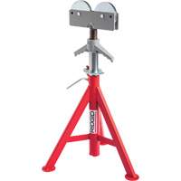 Support de tuyau pour rouleau baiss&eacute; no RJ-98, 59-104 cm R&eacute;glage de la hauteur, 12" Capacit&eacute; max. de tuyau, 1000 lb Capacit&eacute; de charge max. OSI Industrial Sales