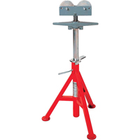 Support de tuyau pour rouleau &eacute;lev&eacute; no RJ-99, 82-140 cm R&eacute;glage de la hauteur, 12" Capacit&eacute; max. de tuyau, 1000 lb Capacit&eacute; de charge max. OSI Industrial Sales