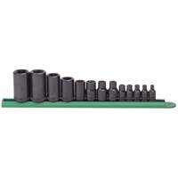 External Torx&reg; Socket Set, 1/2"/1/4"/3/8" Drive OSI Industrial Sales
