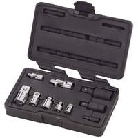 Jeu de douilles &agrave; joints et d'adaptateurs de douilles universelles 1/4", 3/8" et 1/2" &agrave; 10 pi&egrave;ces OSI Industrial Sales