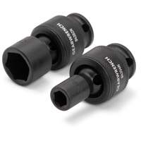 Jeu de 15 douilles m&eacute;triques flexibles universelles &agrave; chocs 3/8" &agrave; 6 pans OSI Industrial Sales