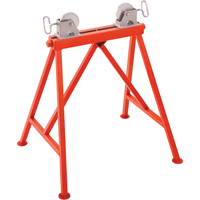 Support ajustable no AR99 a/rouleau en acier, 36" Capacit&eacute; max. de tuyau, 2500 lb Capacit&eacute; de charge max. OSI Industrial Sales