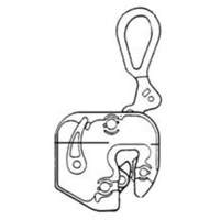 GXL Plate Clamp, 4000 lbs. (2 tons), 1/16" - 7/8" Jaw Opening OSI Industrial Sales