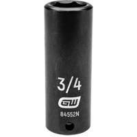 Douille SAE, Chocs, 3/4", Prise 1/2", 6 pans, Profond OSI Industrial Sales