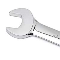 72-Tooth 12 Point Reversible Ratcheting SAE Wrench Set with Tool Roll, Combination, 7 Pieces, Imperial OSI Industrial Sales