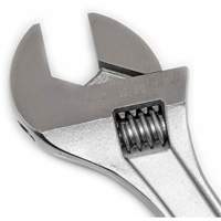 Adjustable Tapered Handle Wrench - Carded, 15" L, 1-11/16"/43 mm Max Width, Chrome/Polished OSI Industrial Sales