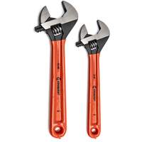 Black Oxide Wrench Set with Cushion Grips, Adjustable, 2 Pieces, Imperial and Metric OSI Industrial Sales