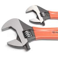 Black Oxide Wrench Set with Cushion Grips, Adjustable, 2 Pieces, Imperial and Metric OSI Industrial Sales