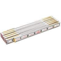 R&egrave;gle de maçon Red End, 6' lo, Bois, Graduations de 1/16" OSI Industrial Sales