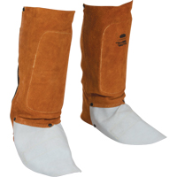 Leather Spats, 14" L, Lava Brown OSI Industrial Sales