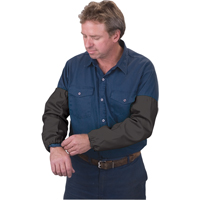 Flame Retardant Sleeves, 23" L, Black OSI Industrial Sales
