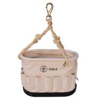 Oval Bucket, Canvas, 41 Pockets, Natural OSI Industrial Sales