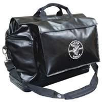 Sac d'&eacute;quipement, Vinyle, 2 pochettes, Noir OSI Industrial Sales